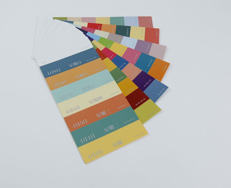CMYK Color Swatch Calendar 2017 - ARTPOWER